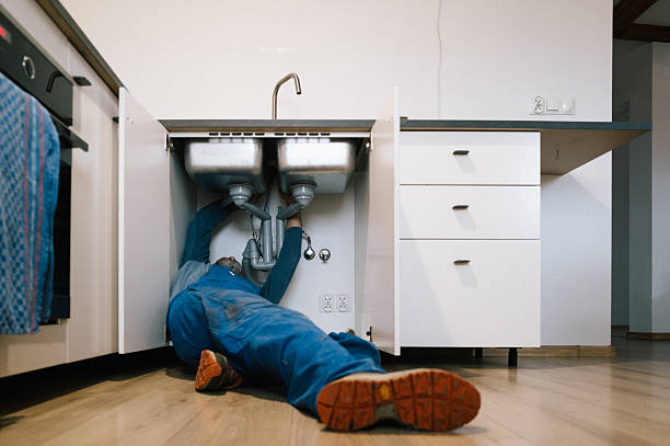 Professional Plumbing technician working in Hampden, MA